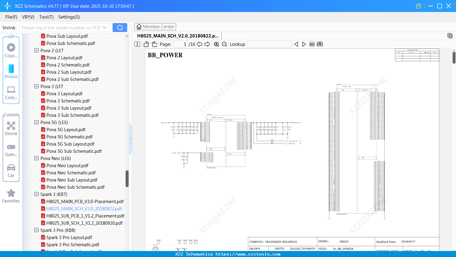Tecno H8025_MAIN_SCH_V2.0_20180822